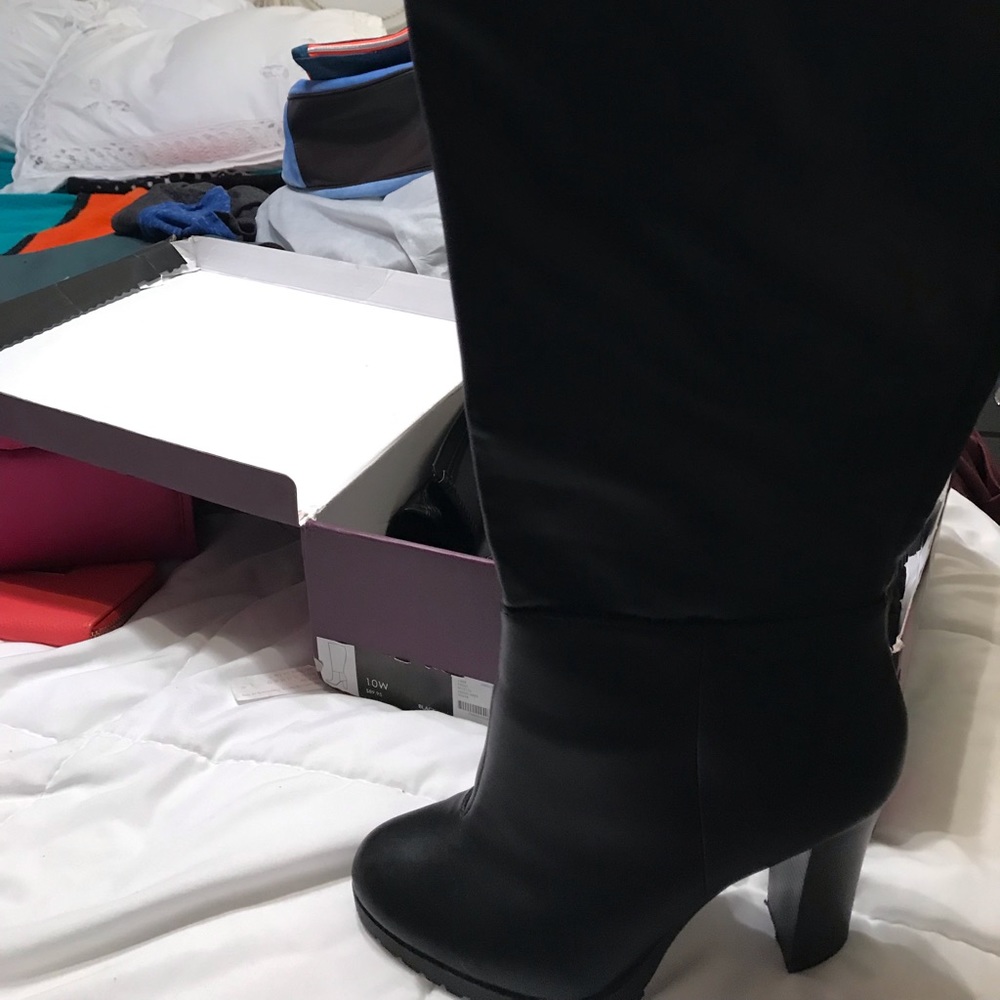 Lane Bryant knee high boots